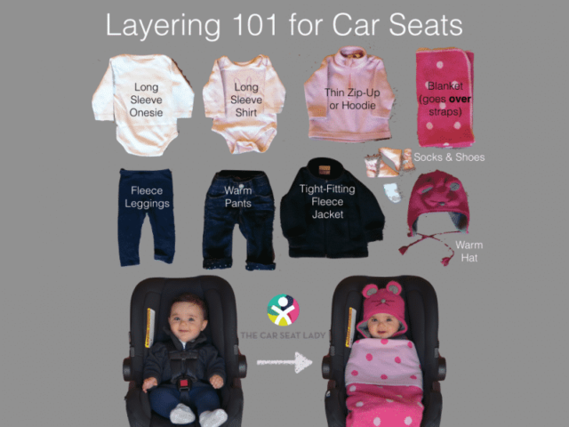 cold weather car seat safety