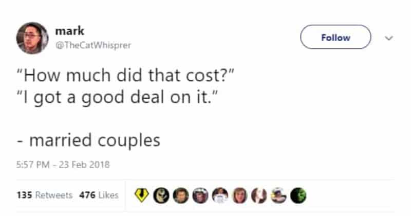 40 Utterly Hilarious Tweets About Marriage – Mommyish
