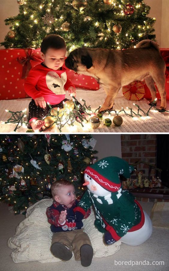 babies, Christmas, photos