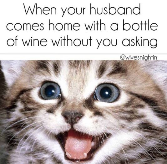 husband, wine