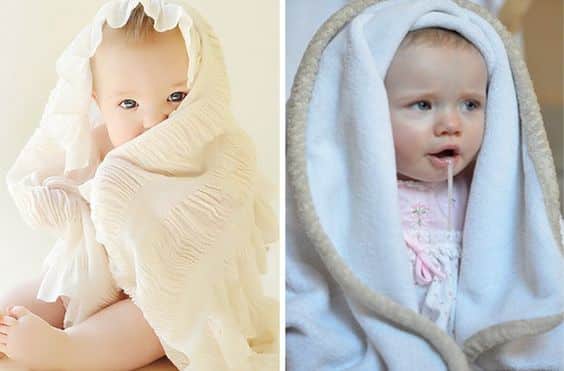 babies, blankets