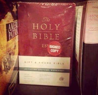Walmart, Bible