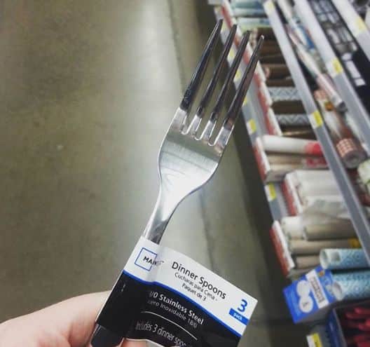 Fork, Walmart