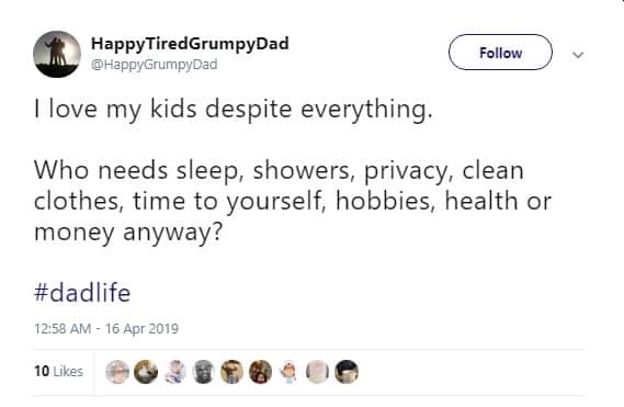 Funny Dad Tweets About The Sacrifices Of Being A Dad