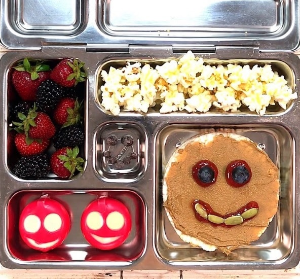Pinterest Worthy Kids School Snacks Cheese Faces Chocolate Chips Pancake