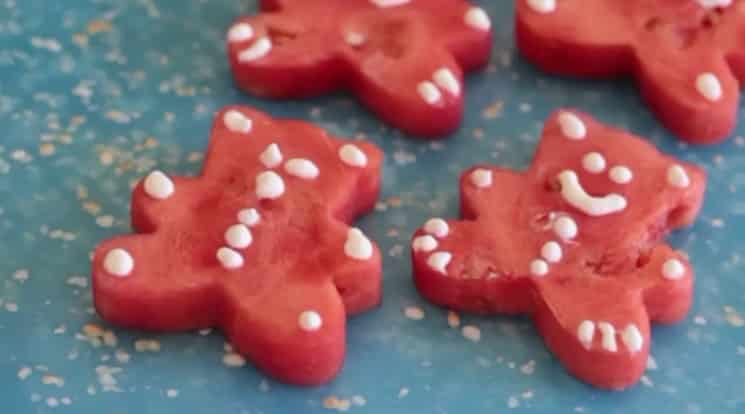 Pinterest Worthy Kids School Snacks Ideas Bear Watermelon "Cookies"