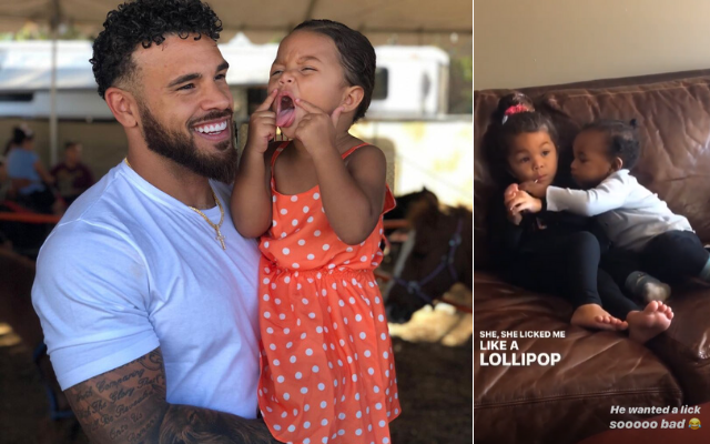Cory Wharton Ryder Instagram Story Lollipop Inappropriate