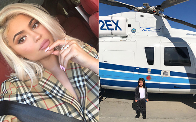kylie jenner mom faux pas dream on helicopter no mom permission